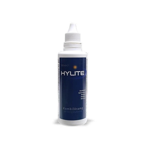 3x100ml HYLITE Kombilösung Hyaluron all in one Kontaktlinsenpflegemittel - Bild 1 von 1