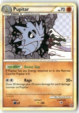 PUPITAR 38/95 UNCOMMON HGSS UNLEASHED POKEMON LIGHTLY PLAYED