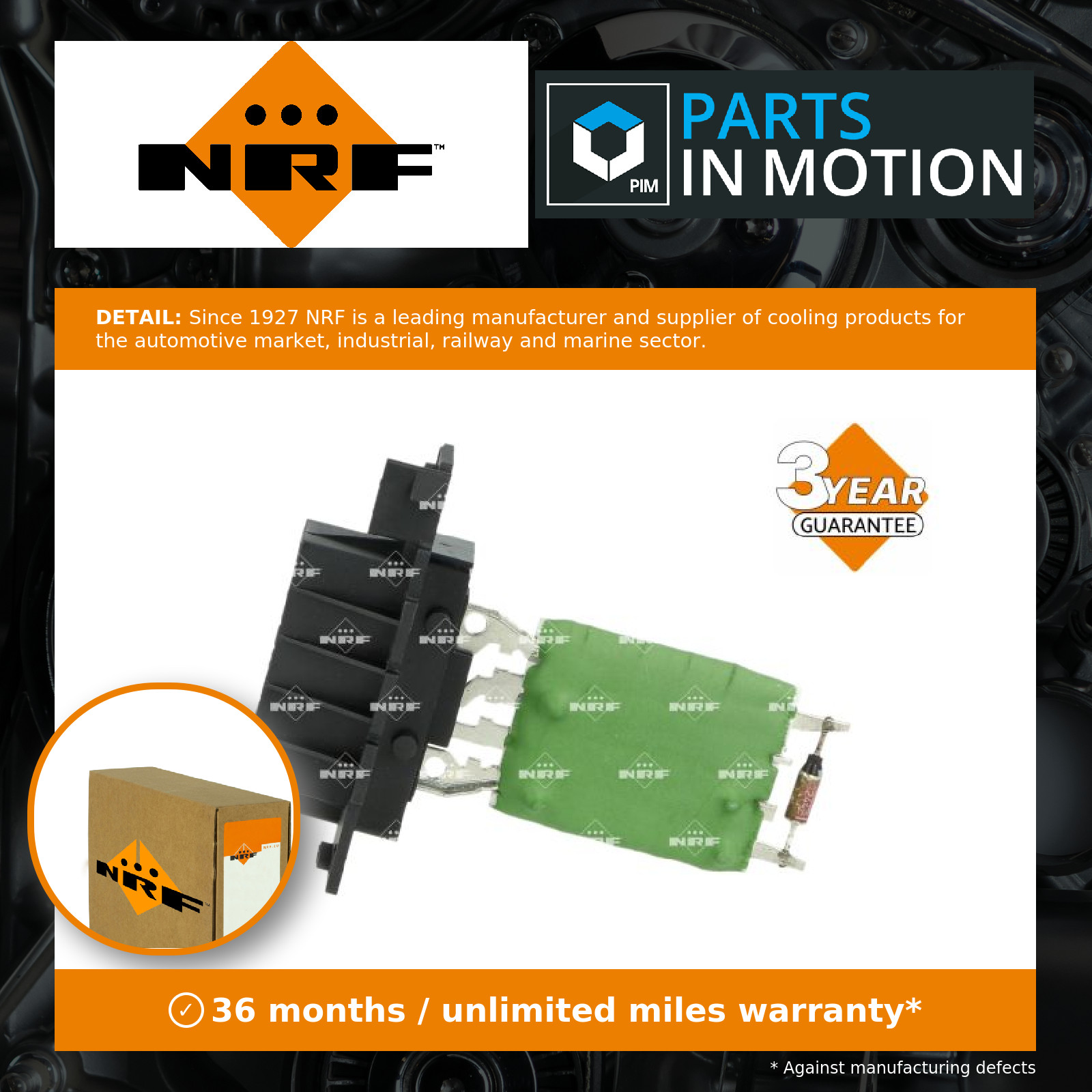 Interior Blower Resistor Fits Peugeot Boxer 2.2 HDi 100 2.2 HDi 110 NRF 342012 - Image 83