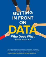 Getting in Front on Data by Thomas Redman Paperback Technics Publ
