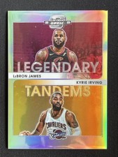 Lebron James Kyrie Irving 2022-23 Panini Contenders Optic Legendary Tandems Holo