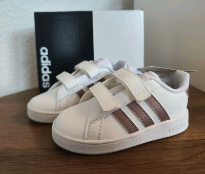 NEU adidas Grand Court 1, Junior EF0116 Tennis Kinderschuhe Turnschuhe D.Gr. 23