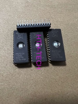   AM27C128-120DI 27C128 128Kbit UV EPROM CDIP28 x 10pcs &ex