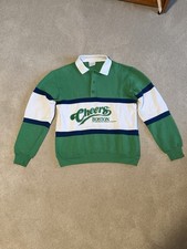 Vintage Cheers Boston TV Sitcom Collared Sweatshirt