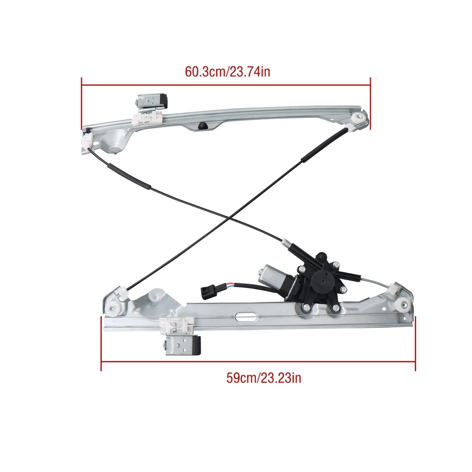 For Cadillac Escalade ESV 2007-2014 741-445 Electric Window Actuator Assembly - Imagem 2 de 4