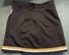 Girls Black/White/Gold CHEERLEADER OUTFIT SKIRT Youth Small size by CS Designs — photo 2