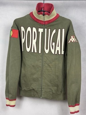 Kappa Portugal Jacke M 90s Vintage Y2K Track Jacket 