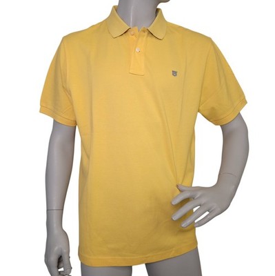 Hackett London Herren Poloshirt Gelb Größe XL