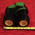 John Deere Toy Tractor Green Black Yellow Large Wheels with sounds. — photo 8