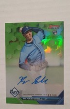2016 Bowman's Best - Best of 2016 Autographs Blake Snell #B16-BS Green Refractor