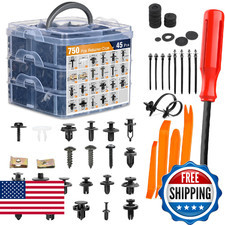 Gooacc 795Pcs Car Push Retainer Fasteners Assortment 23 Most Popular Sizes