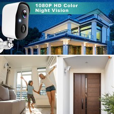 Wireless Security Camera For Home Outdoor Security, Battery Powered 1080P HD 5