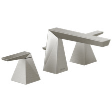 Delta Trillian Widespread Bathroom Sink Faucet Stainless-Certified Refurbished