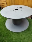Grey Garden / Coffee Table- Reclaimed Cable Reels- Flower Stand/ Shop Display