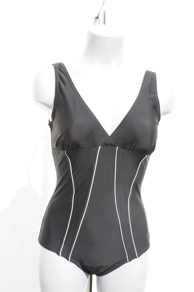 NEU 2023/24 C&A Badeanzug (380435) Einteiler Rückenfrei SEXY breite Träger in 38 - Bild 3 von 4