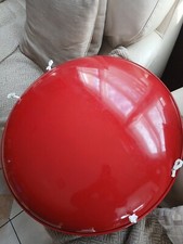 FLEXIBLE FLYER SAUCER-THICK METAL SLED RED-GUC 