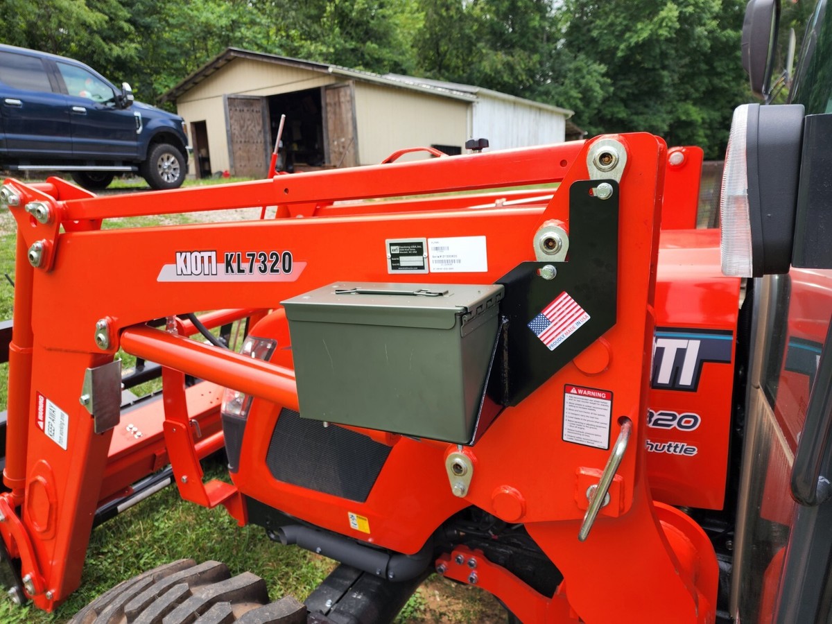 Kioti RX7320 Tractor KL7320 Loader toolbox system USA Made! | eBay