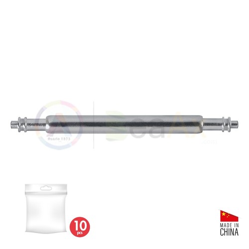 Anse a molla doppia sicurezza acciaio inossidabile ø 1.80 mm in confezione 10 pz - Imagen 1 de 2