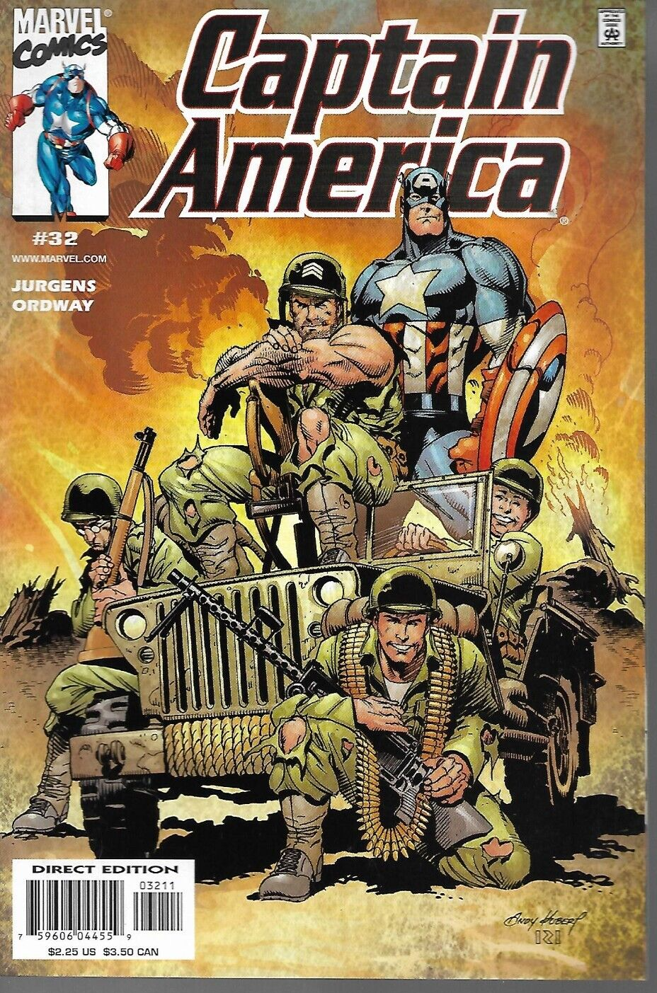 CAPTAIN AMERICA (1998) #32 -  Back Issue