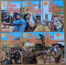 Lot of six Enfield Gang Massacre 1,2,3,4,5,6 First Print, Complete Set 2023 NM