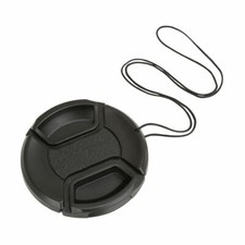 40.5mm center pinch snap on Front Lens Cap Cover for Canon Nikon SonyWith String