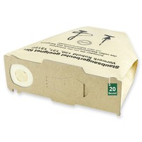 20 FiltertüTen Staubsaugerbeutel Passend FüR Vorwerk Kobold 130 131 Fp
