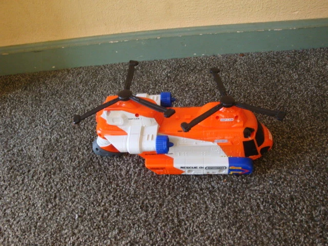 MATCHBOX RESCUE GUARD 2008 RARE ITEM! SQUEEZE HAND HELD LEVER TO SPIN PROPS - Image 3 of 4