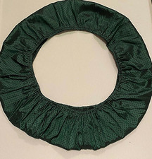 Custom-Made HOOP COVER Rhythmic Gymnastics-DARK GREEN Waterproof-MED 50-70cm-NEW