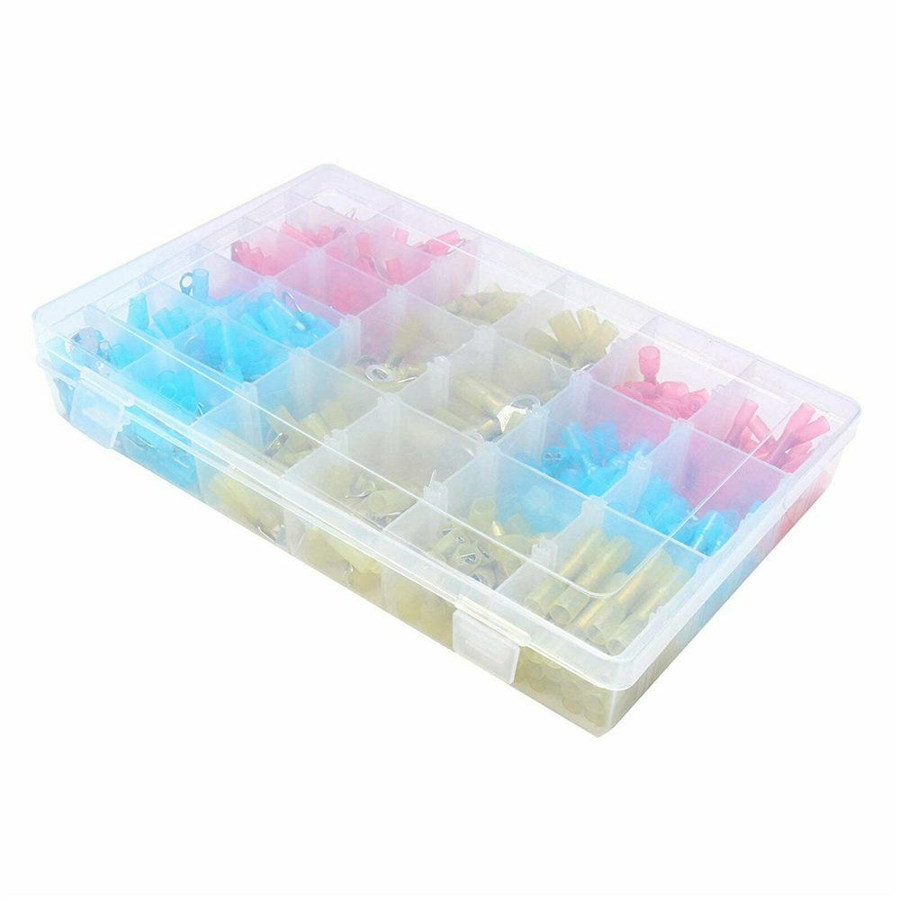 500PCS Assortment Crimp Terminals Heat Shrink Wire Connectors