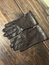VTG Cire Leather Womens Driving/Winter Gloves Size 7