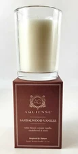 Aquiesse Sandalwood Vanille Luxury Scented Soy Wax Candle 6.5 oz Inspired Nature
