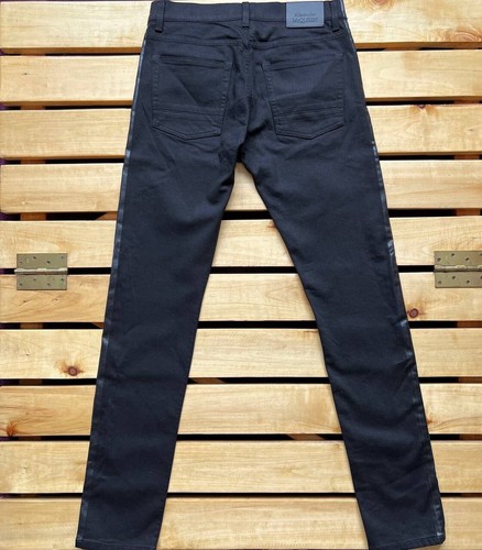 Alexander McQUEEN FASHION Jeans Men's Black Pants Size 46 - Picture 2 of 15