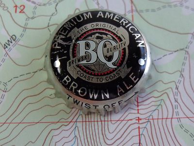 BEER Bottle Crown Cap: BQ = Brewski Quality; Original Premium American Brown Ale