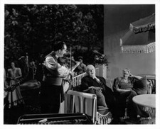 Lauritz Melchior singing Ethel Griffies listens a scene film Thril- Old Photo