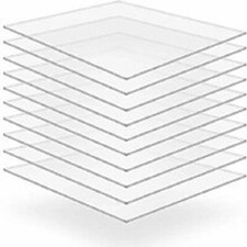 Clear Acrylic Safety Sheet Cut To Size Perspex Glass Sheet Plastic Panel Sheets