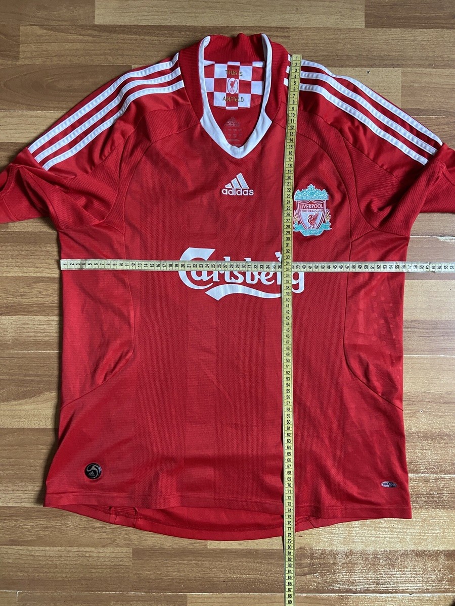 LIVERPOOL 2008 2010 HOME FOOTBALL SHIRT SOCCER JERSEY ADIDAS LIVERPOOL 2008 2010 HOME FOOTBALL SHIRT SOCCER JERSEY ADIDAS