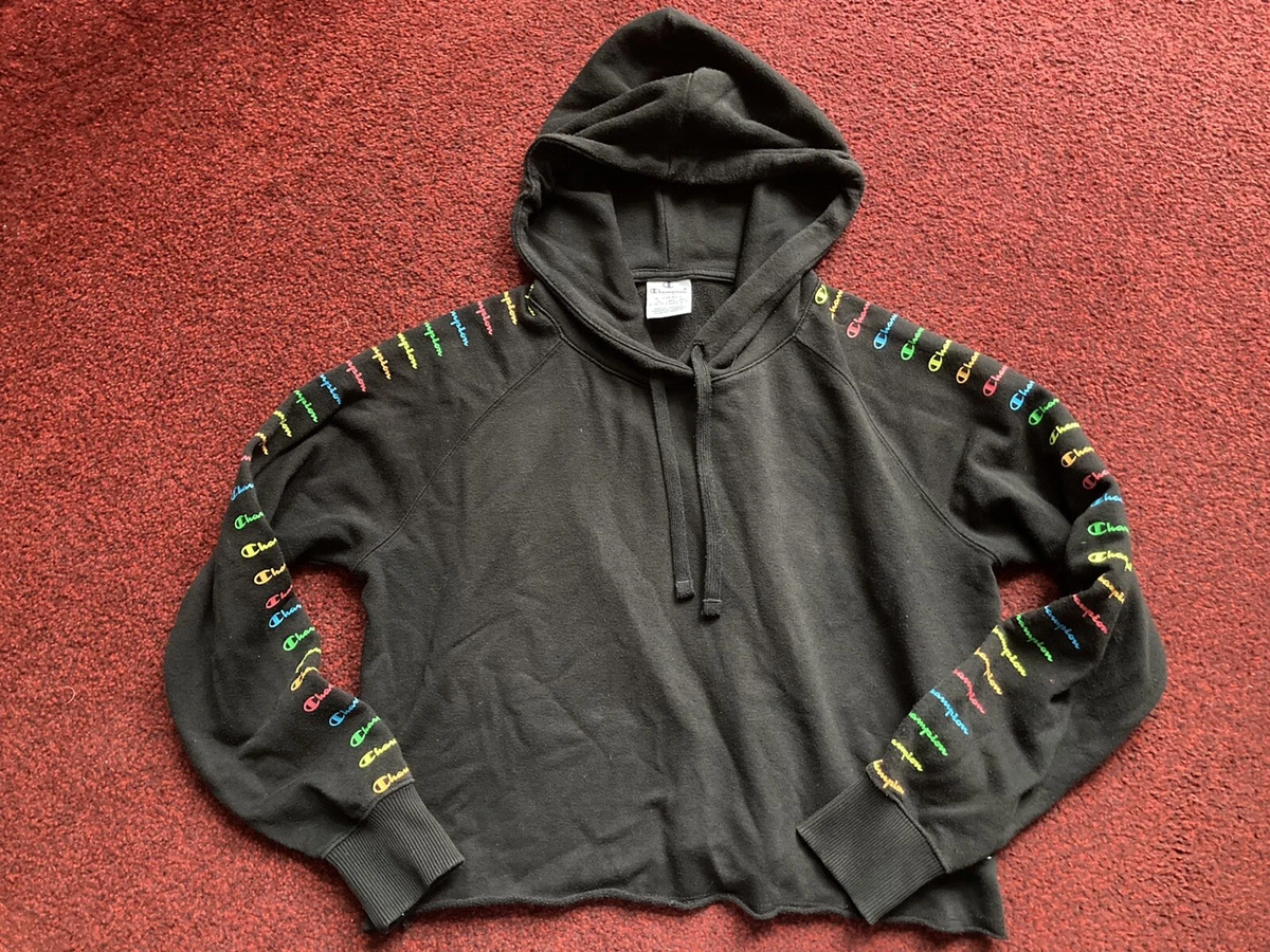 Black champion cheap hoodie for girls