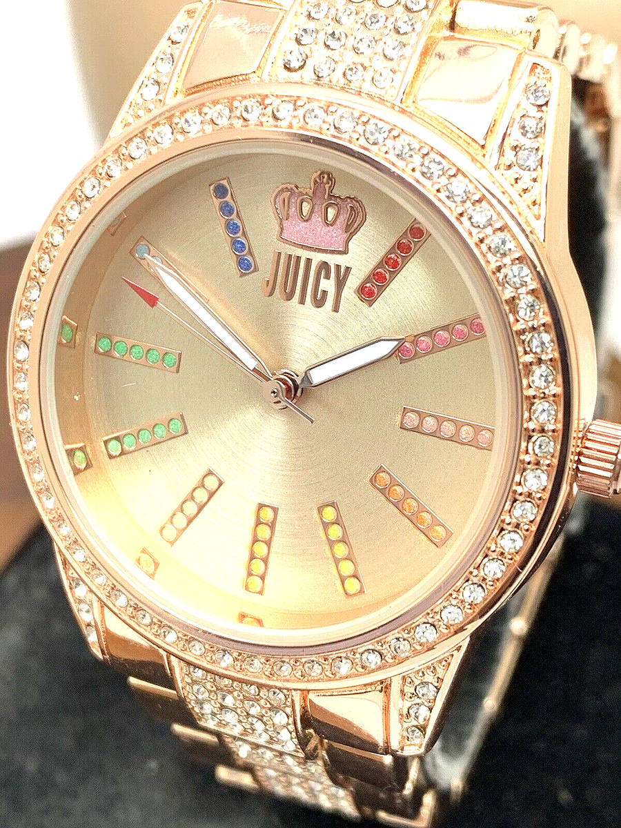 Juicy By Juicy Couture Women's Watch JC/5014 Quartz Rose Gold