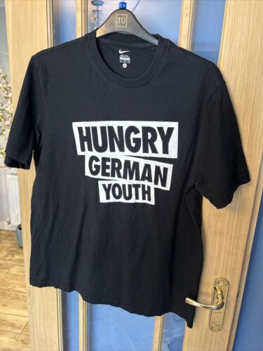 rare NIKE  SHIRT Hungry German Youth 2012 Size XL - Afbeelding 1 van 8