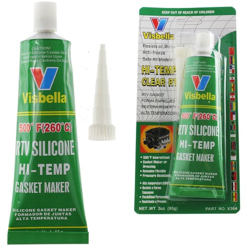 GENUINE VISBELLA RTV SILICONE HIGH TEMPERATURE ADHESIVE GLUE OVEN DOORS