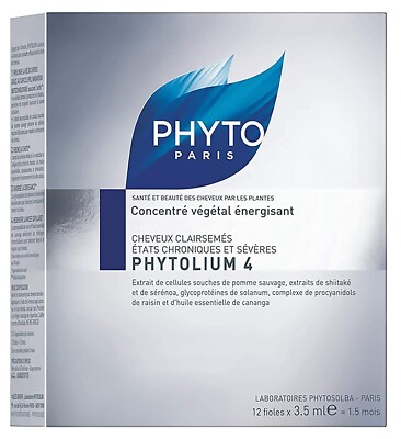 ~Phyto Phytolium 4 Energizing Botanical Concentrate 12 x 0.118 oz. NIB~