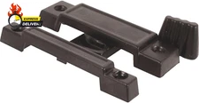 F 2532 Slim Line Sliding Window Sash Lock, 2-1/4 In. Hole Centers, Diecast Zinc,