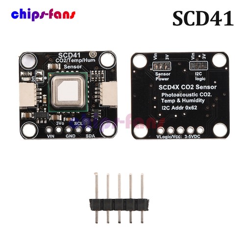 SCD40 SCD41 CO2 Gas Sensor Temperature Humidity Sensor Module I2C communication - Picture 2 of 16