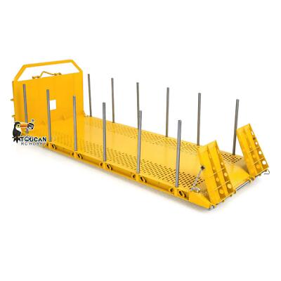 1:14 Metal Timber Flatbed for 8x8 Hydraulic RC Roll on/off 10x10 Dumper Truck 