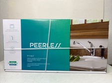 Peerless Single-Handle Kitchen Sink Faucet with Integrated Side Sprayer Chrome