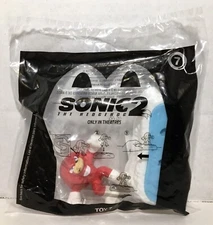 2022 McDonald's Happy Meal Toys Sonic 2  New, Sealed package Toy #7 Knuckles