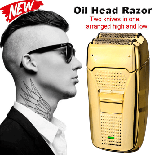 Mens Professional Rechargeable Electric Shaver Trimmer Razor For Hair Beard Gift - Picture 1 of 14