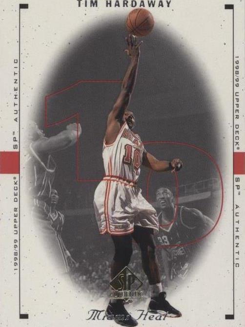 1998-99 SP Authentic - Tim Hardaway #48 - 1 of 2