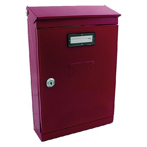 Cassetta Postale da Parete Evoluzione Nero - Design Moderno Vulcania