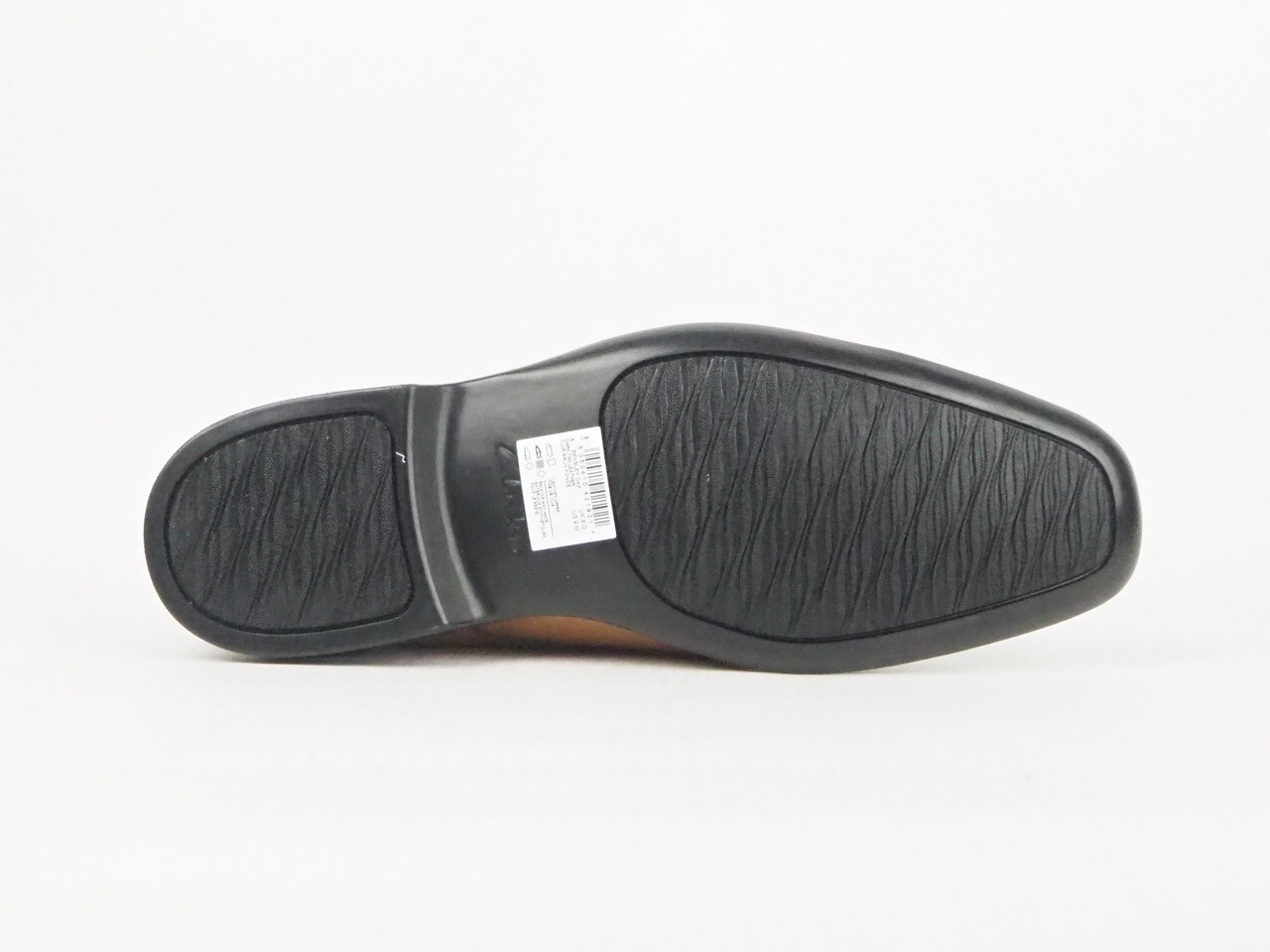 Mens Clarks Bensley Cap Dark Tan Leather Lace Up Formal Shoes eBay